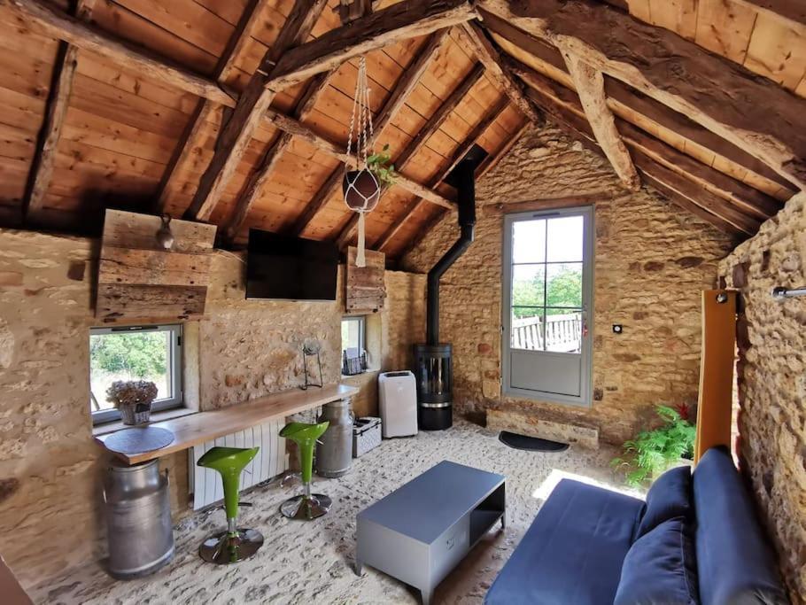 Вилла Ancienne Soue Amenagee Proche Sarlat Paulin Экстерьер фото