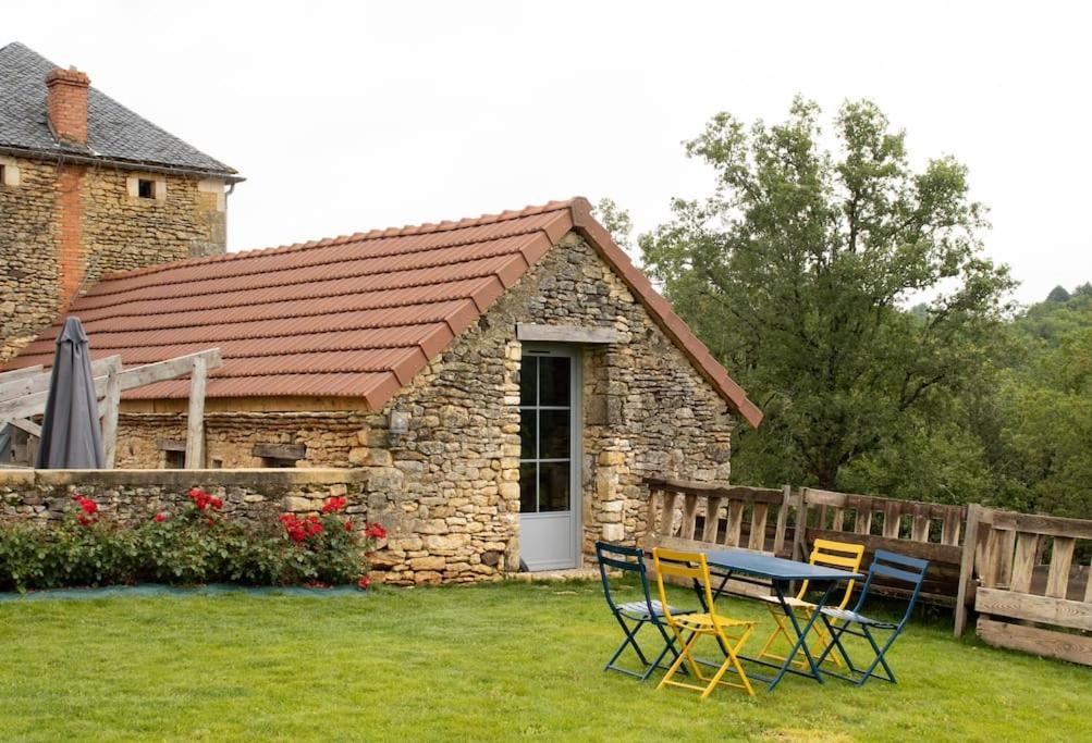 Вилла Ancienne Soue Amenagee Proche Sarlat Paulin Экстерьер фото