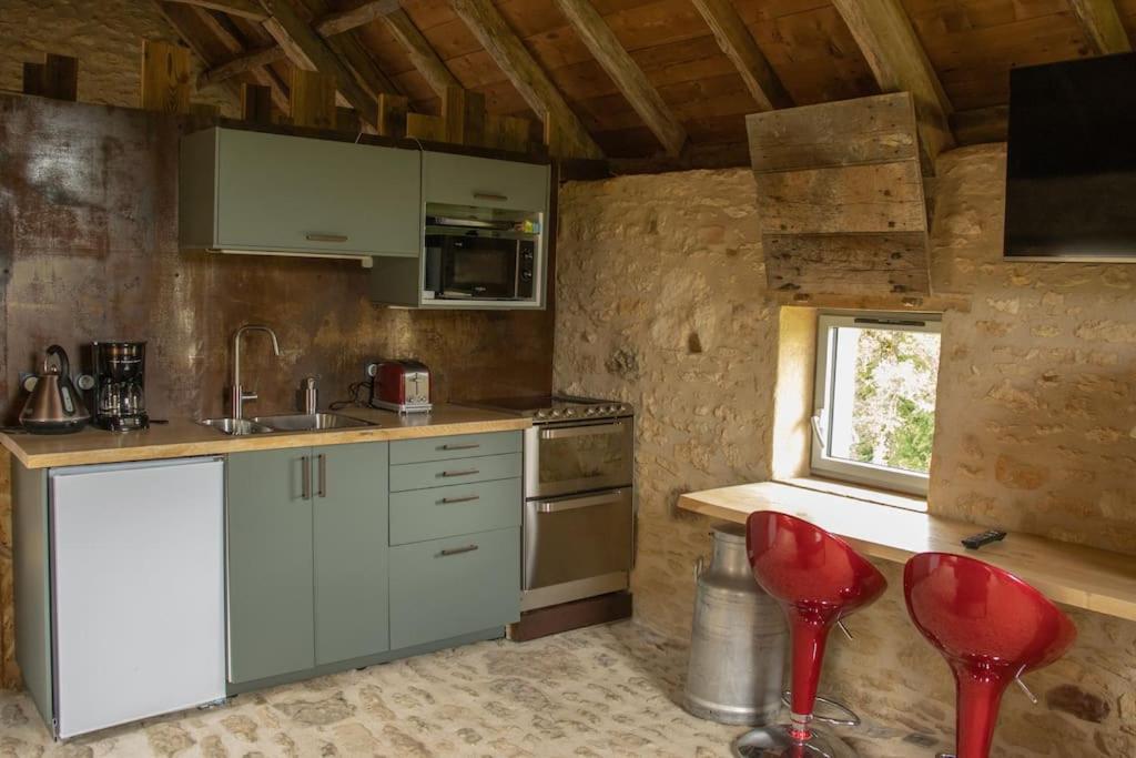 Вилла Ancienne Soue Amenagee Proche Sarlat Paulin Экстерьер фото